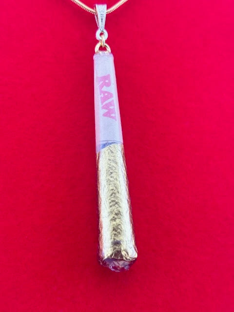 Hemp Joint Pendant -Strain: King Louie